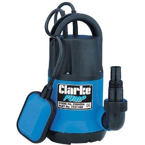 Clarke CSE 400A Submersible Pump with 10m Layflat Hose & Jubilee Clip